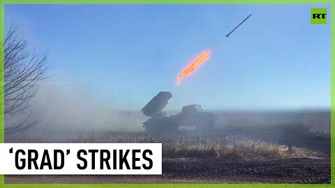 Russia’s ‘Grad’ MLRS unit disrupts Ukrainian attack preparations