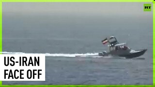 Tense sea encounter between Iran and US Navy