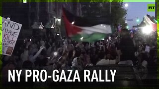 NY streets filled with Palestine supporters