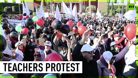 'Education system is broken' | Moroccan teachers rally for better working conditions
