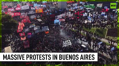 Thousands rally in Buenos Aires, outraged by death of leftist protester
