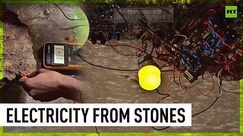 Genius teen generates electricity from stones