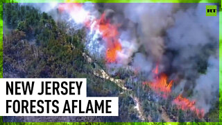 NJ wildfire burns thousands of acres