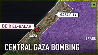 Israeli strike kills civilians in central Gaza