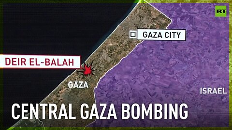 Israeli strike kills civilians in central Gaza