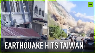 Taiwan hit by strongest earthquake in 25 years