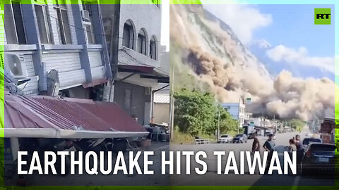 Taiwan hit by strongest earthquake in 25 years