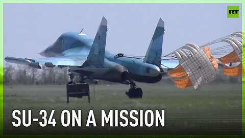 Russia’s Su-34 fighter-bombers strike Ukrainian stronghold