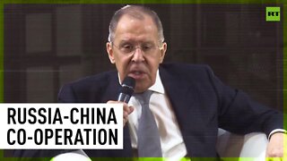 Russian FM sees bright future of Russia-China co-operation amid sanctions