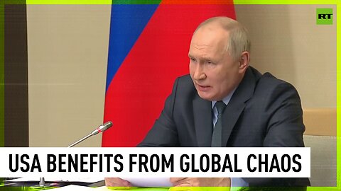 US is the main beneficiary of global instability - Putin