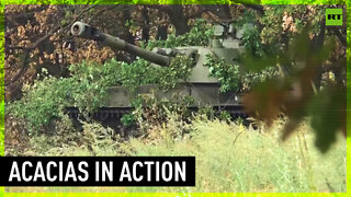 Russian Acacias destroy Ukrainian strongholds