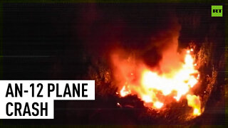 Ukrainian cargo plane crashes in Greece
