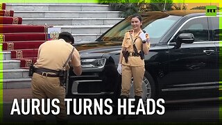 Putin’s Aurus stuns locals in Vietnam