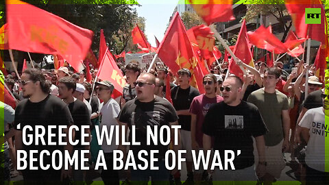 Anti-NATO march takes place in Thessaloniki