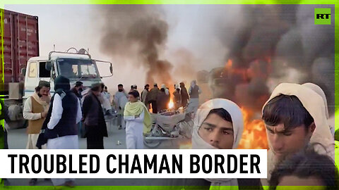 Chaman border crossing blocked by Afghan traders in protest against Pakistani Army