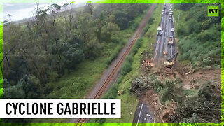 Cyclone Gabrielle leaves trail of destruction & flooding in New Zealand