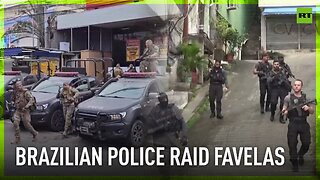 Brazilian police conduct mega-op in Rio's favelas against organized crime
