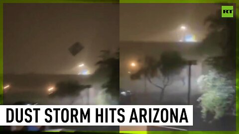 Dust storm cuts power in Arizona