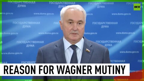 Wagner chief driven by greed, started mutiny after funding stopped - Russian MP