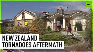 Tornadoes leave trail of devastation in New Zealand