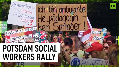 Potsdam social employees demand better working conditions