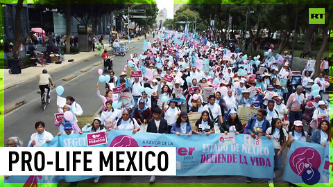 Pro-life activists rally in Mexico City
