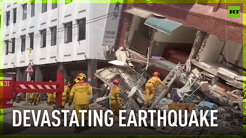 Rescue op undergoing in Taiwan following devastating earthquake