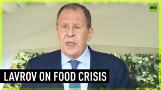 Global food crisis nothing to do with Russian offensive, African friends understand that - Lavrov