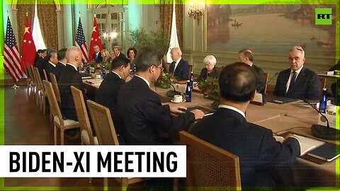 Joe Biden and Xi Jinping engage in bilateral talks