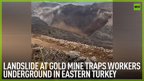 Landslide at gold mine traps workers underground in eastern Türkiye