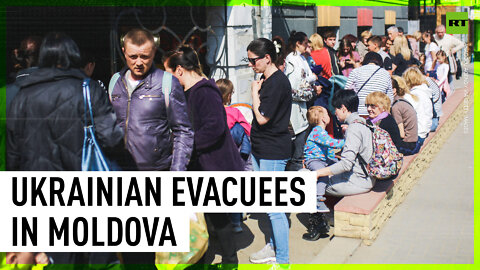Ukrainian refugees find shelter in Moldova