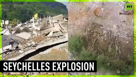 Explosion rocks industrial zone on Seychelles island of Mahe