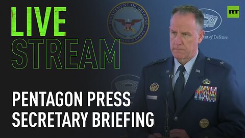 Pentagon Press Secretary Air Force Brig. Gen. Pat Ryder holds a briefing