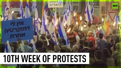 Huge rally against judicial overhaul held in Tel Aviv