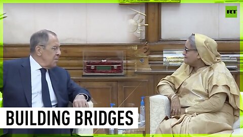 Lavrov meets Bangladeshi PM during historic visit in Dhaka