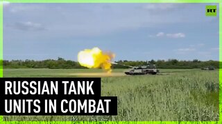 Russian T-90 tank crews capture Ukrainian tanks and US-made M113