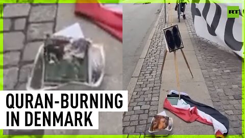 Protesters burn Quran outside Iraqi embassy in Denmark