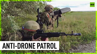 Russia’s National Guard servicemen down UAV with anti-drone gun