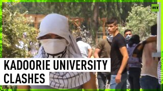 Clashes with Israeli forces leave 17 injured in Palestine’s Kadoorie University