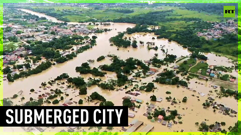 Thousands forced to evacuate as relentless heavy rains flood Brazil