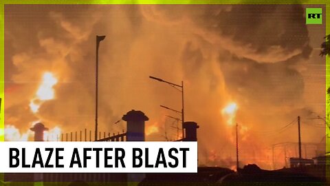 Massive inferno engulfs main fuel depot in Guinea after explosion