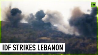 IDF conducts strikes in southern Lebanon