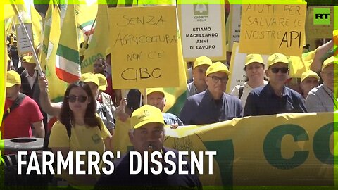 Thousands of Sicilian farmers march against high taxes