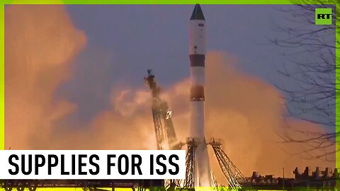 Russian cargo spacecraft launches to ISS