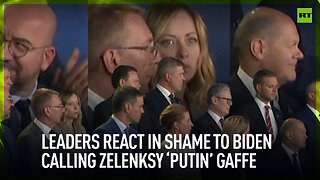 Leaders react in shame to Biden calling Zelenksy ‘Putin’ gaffe