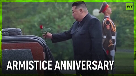 Kim visits cemetery to mark 71th anniversary of Korean War Armistice