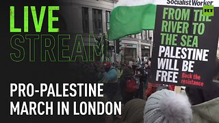 Thousands march in London on another National March for Palestine