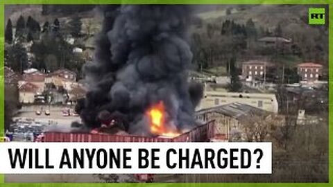 Hundreds of tons of lithium batteries go up in smoke in southern France