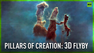 NASA releases spectacular 3D flyby of the Pillars of Creation