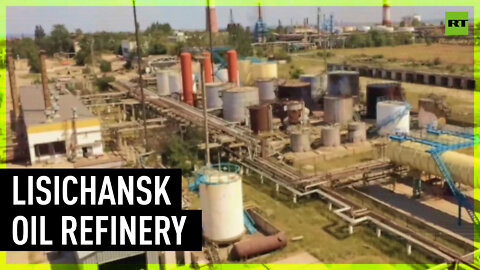 Findings at oil refinery in Lisichansk, LPR
